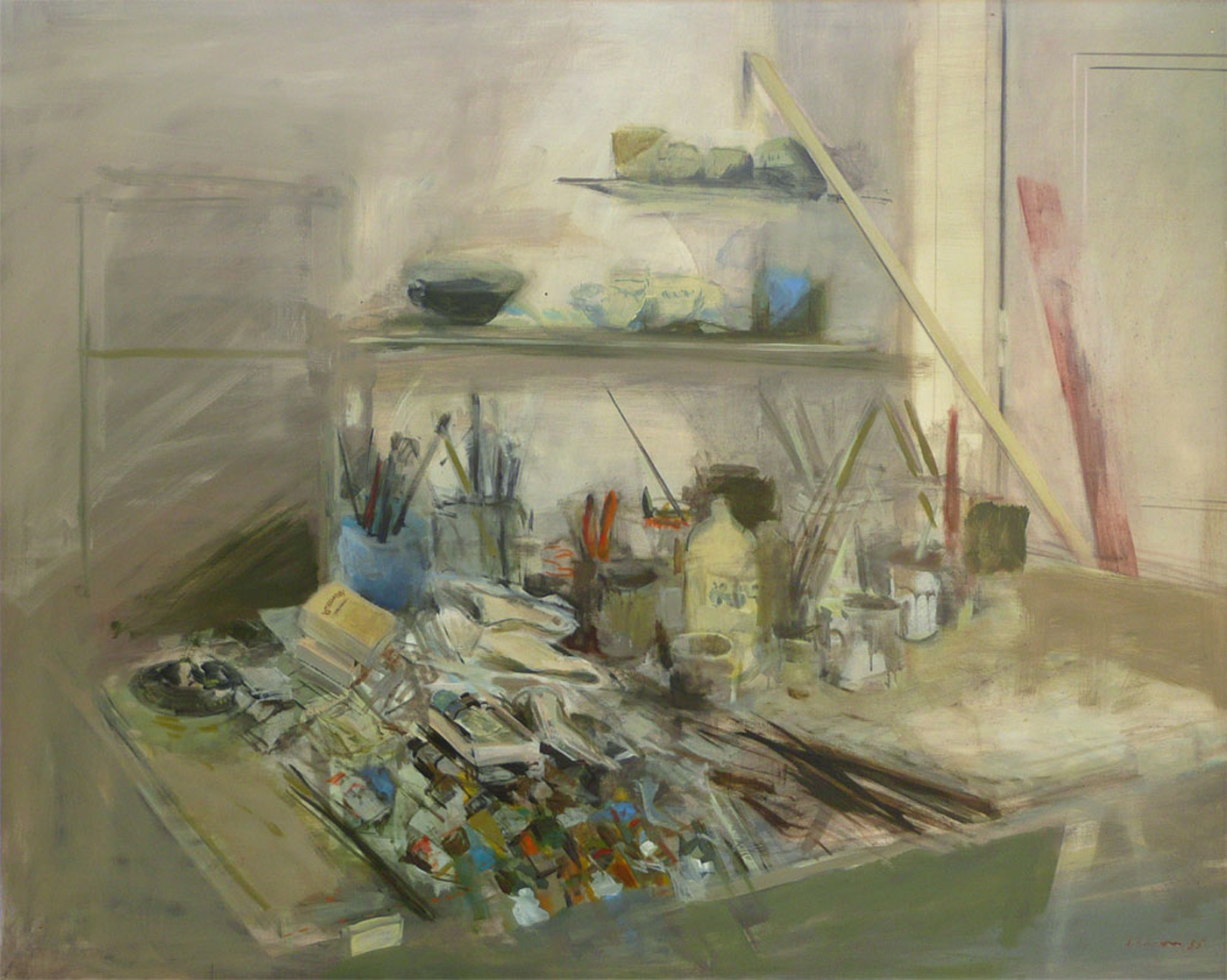 Sans titre, 1984, huile sur toile, 162x130cm