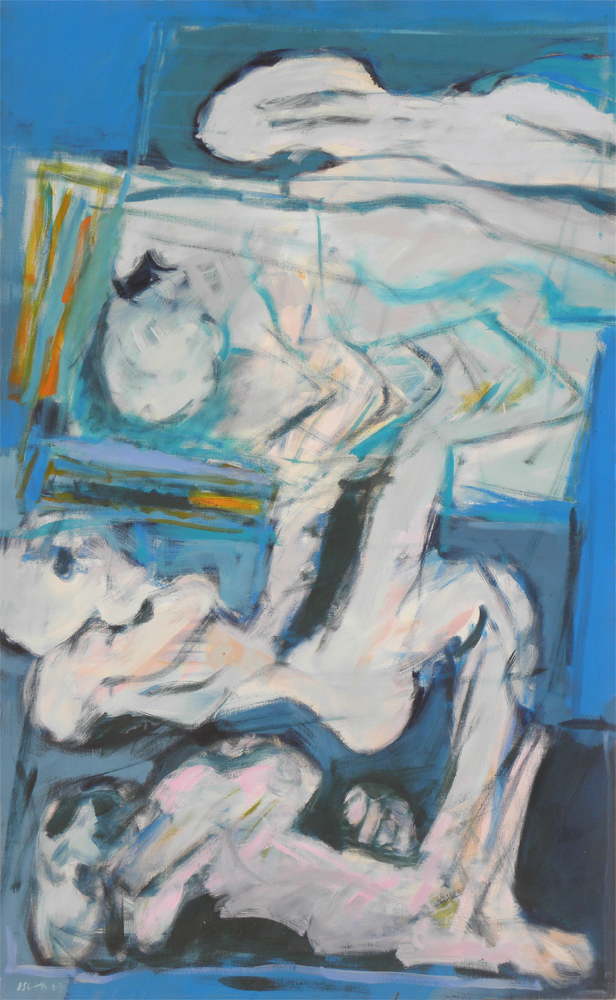 Les Âmes de cendre, 1967, huile sur toile, 81x130cm