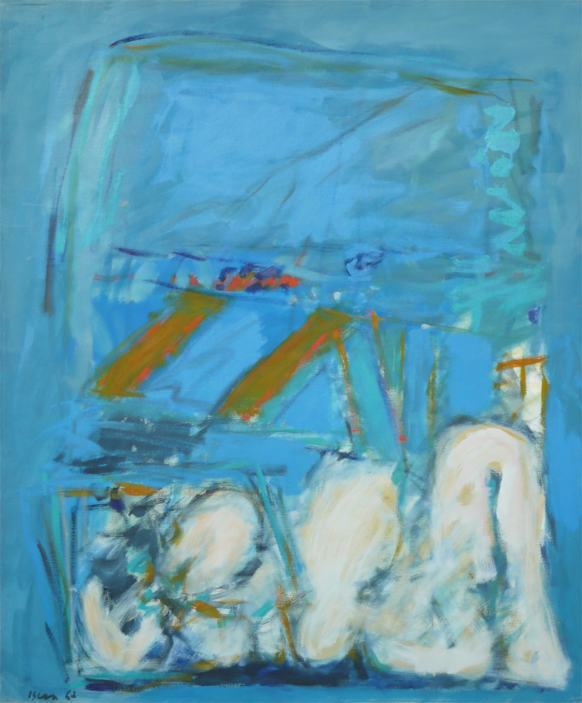 L’étreinte et l’abandon, 1967, huile sur toile, 81x100cm
