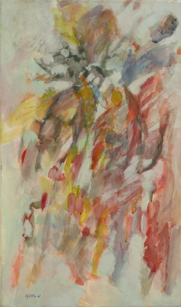 Summer glory, 1961, huile sur toile, 27x46cm