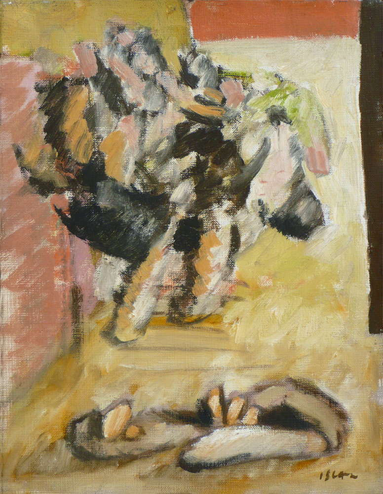 Sans titre, 1964, huile sur toile, 27x35cm