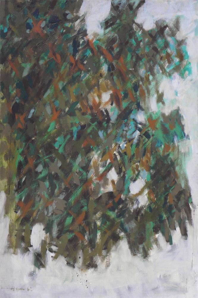 La lisière de la forêt, 1962, huile sur toile, 54x81cm